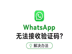 WhatsApp收不到短信验证码怎么办？看完这一篇，彻底教你解决WhatsApp无法注册问题！