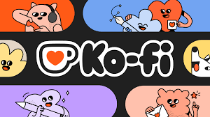 kofi网站素材代购 ko-fi赞助支持作者画师